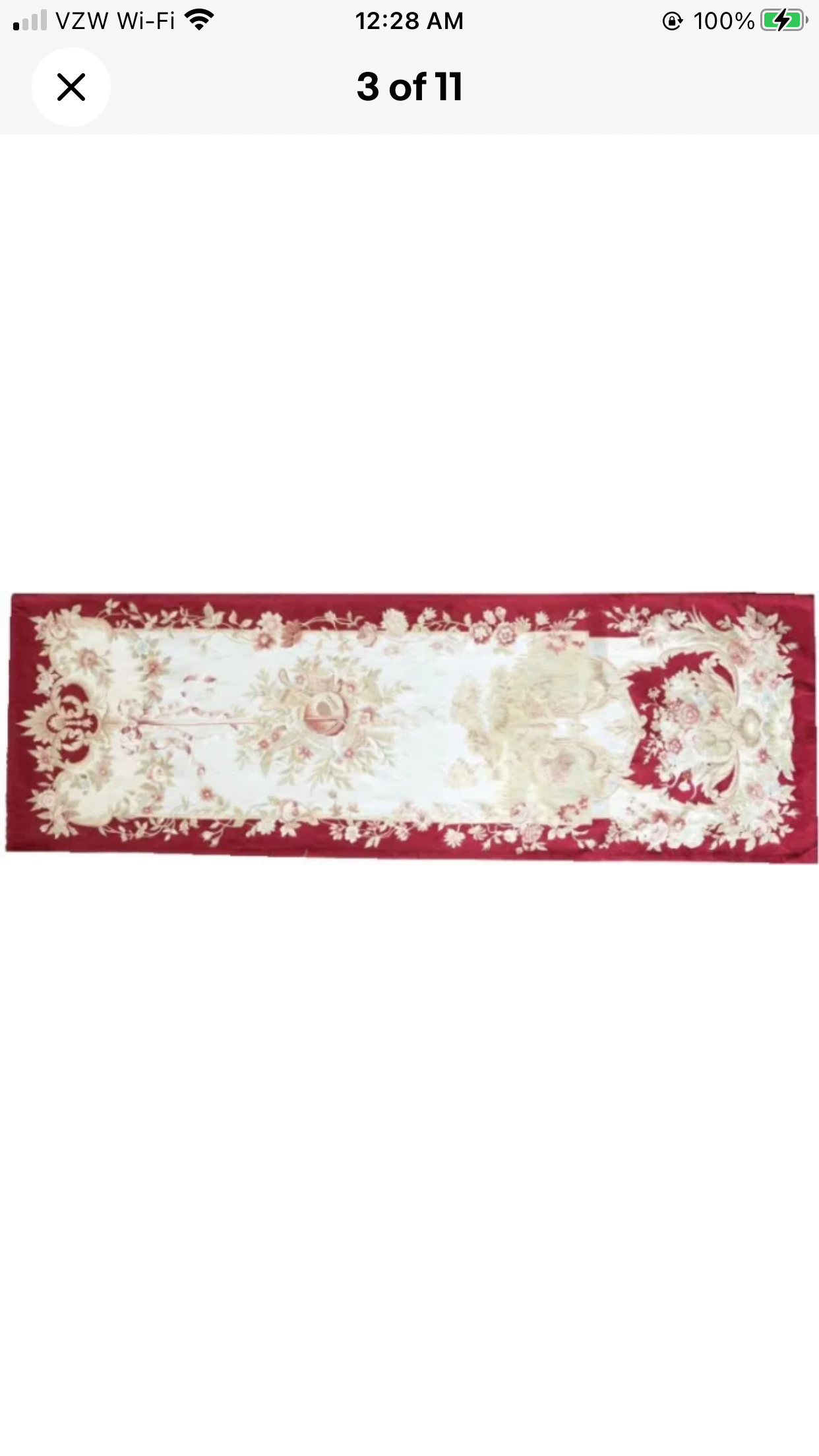A Pair Of 100% Silk French Aubousson Panel