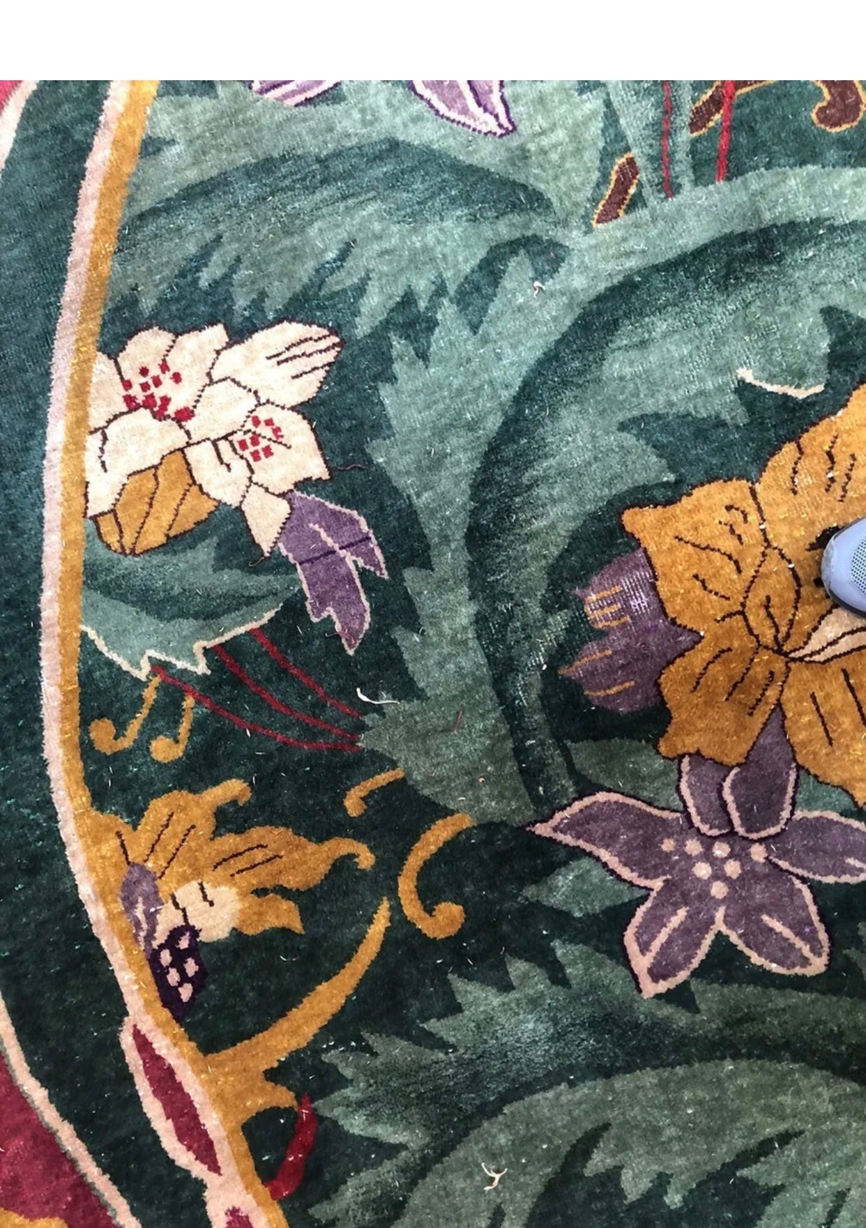 A Breathtaking Antique Art Nouveau: Art Deco Chinese Rug