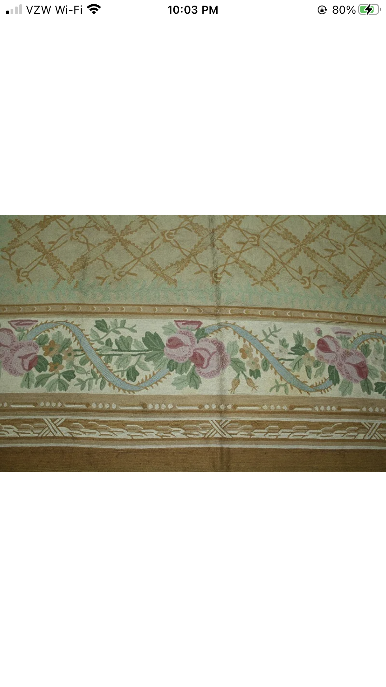 A Vintage 12’ x 16’ American Hooked Rug
