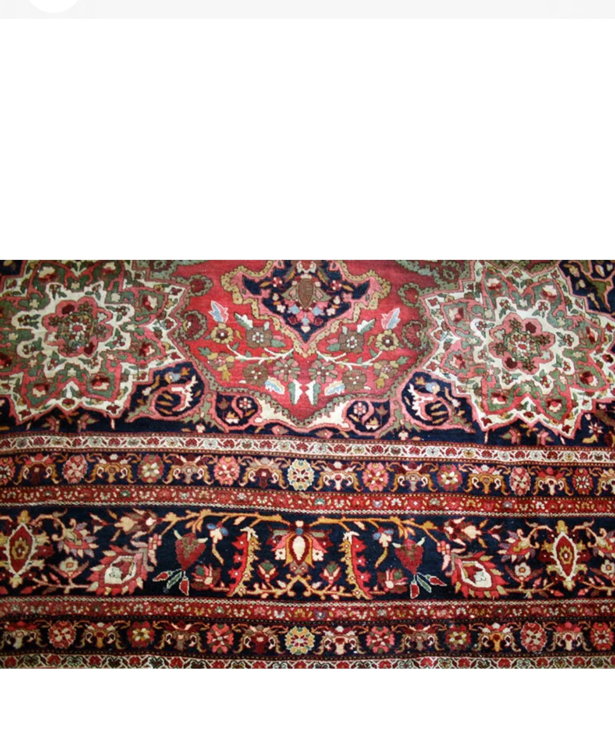 An Antique Palatial Size Persian Ferahan Sarouk Rug