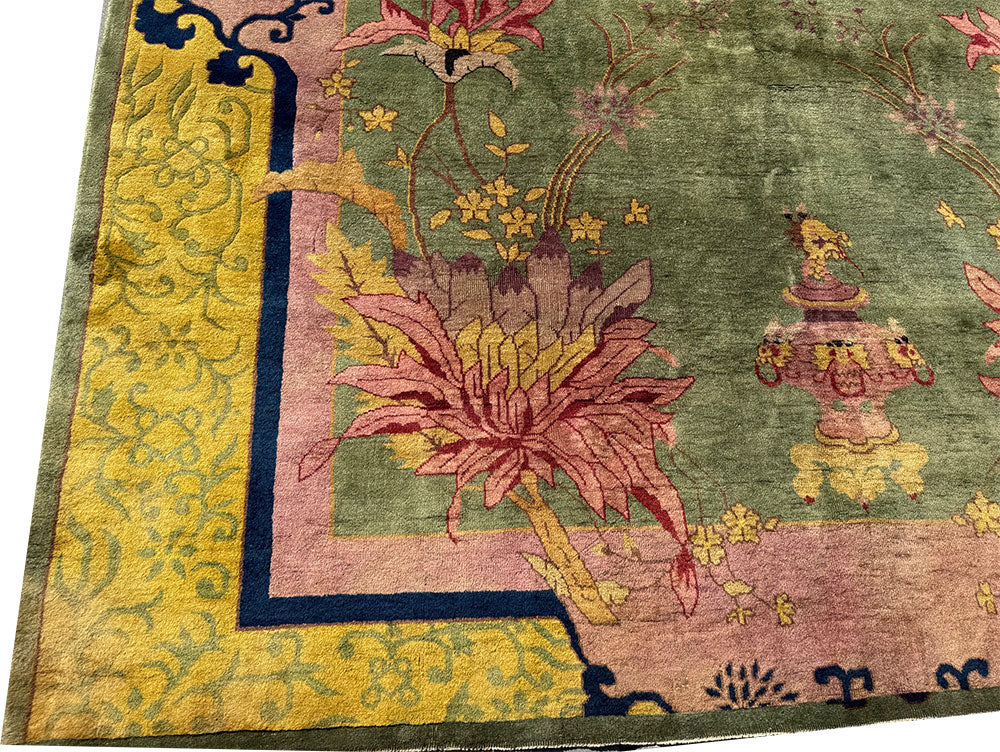 An Antique Must See Art Deco Chinese Rug