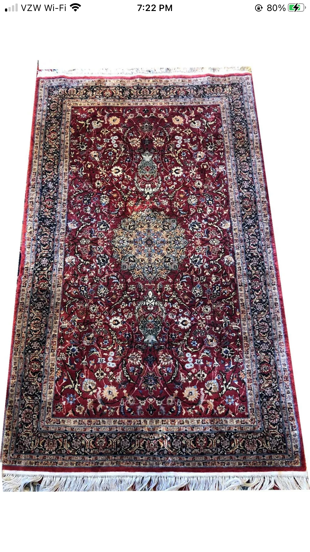 Super Silk 400KPSI 100% Turkish Silk Rug