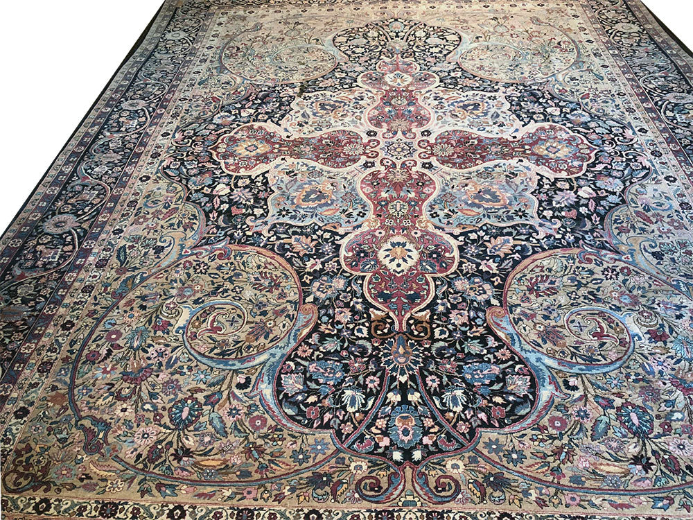 A 2nd To None Decorative Rare Persian Semnan Rug