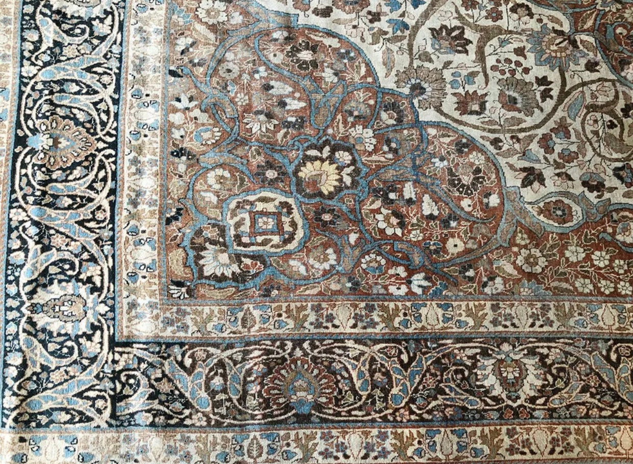 A Must See Antique Persian Tabriz “ Haji Jalili Inspired”