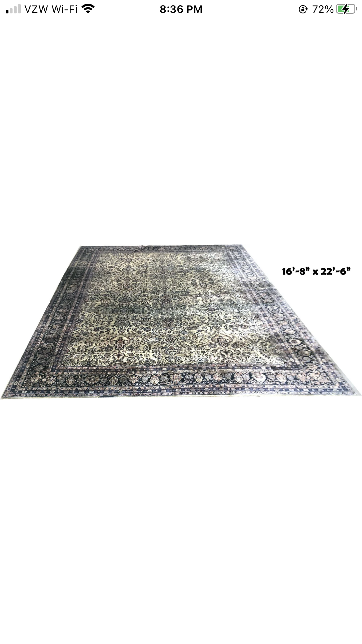 Antique Palace Size 17’x23’ Persian Ferahan Sarouk Rug