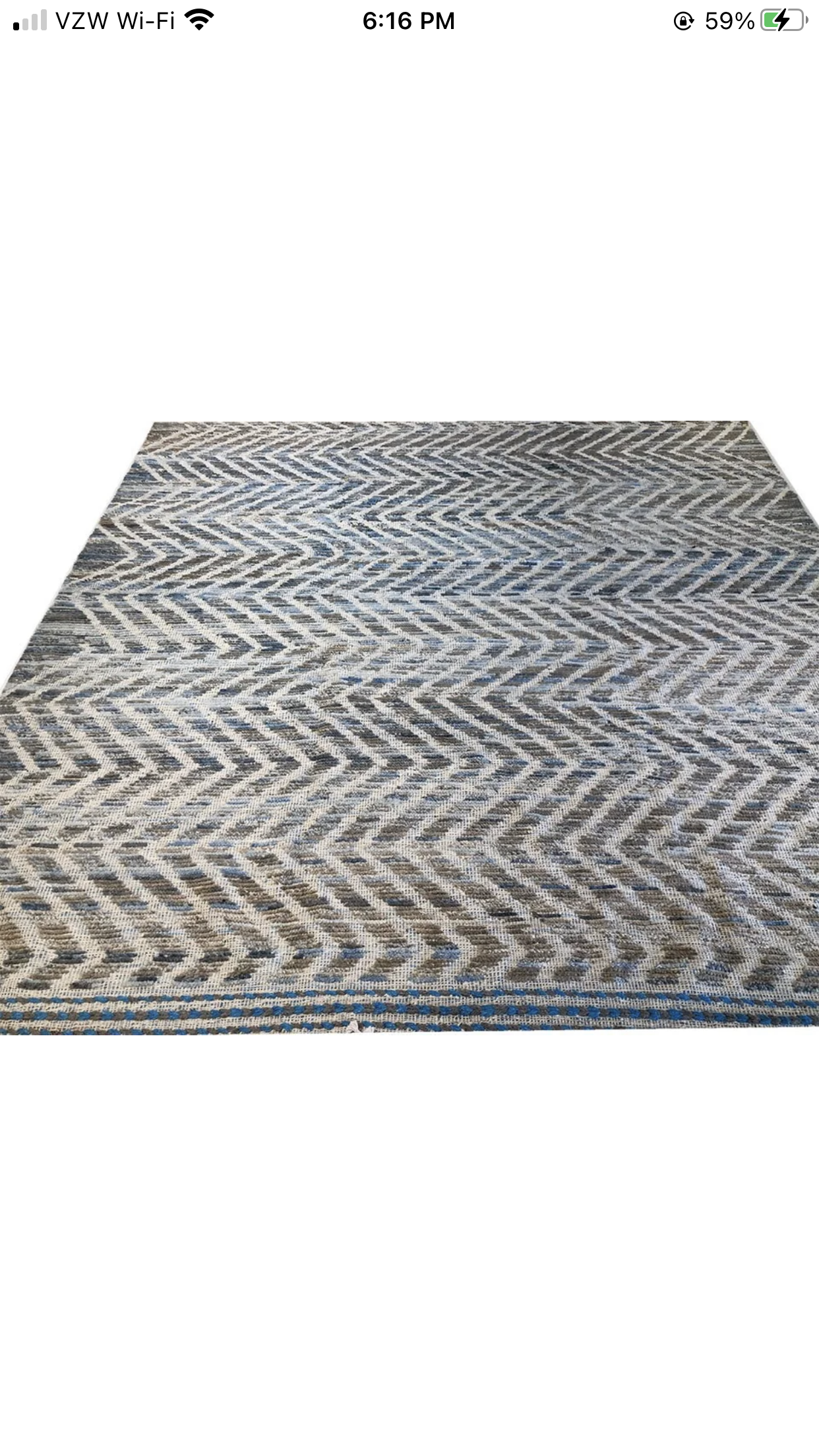 A Modern Look & Decorative Moroccan Rug