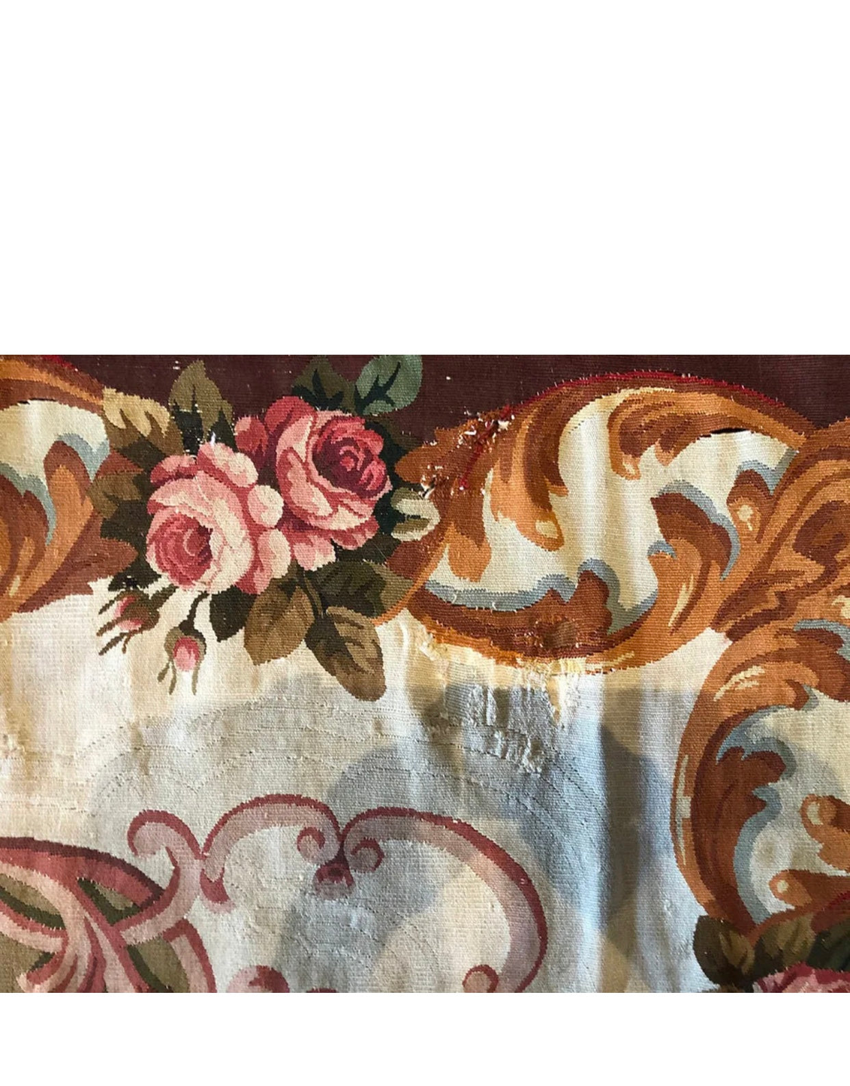 A 19th Century Palatial Size French Aubusson Flat Weave Rug