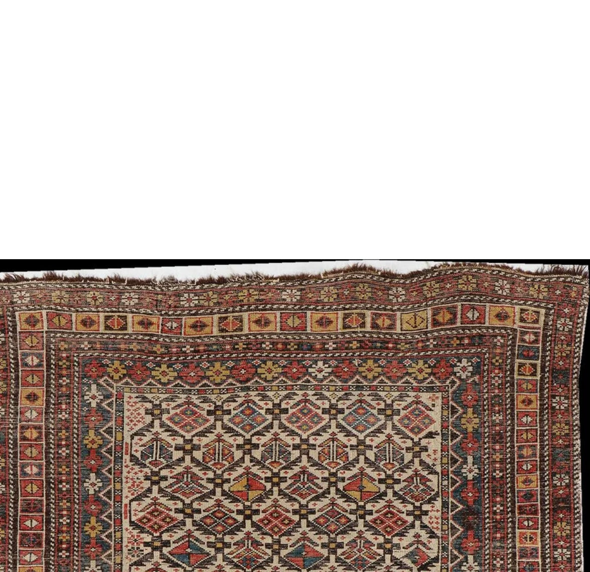 A 19th Century Caucasian Prayer Dagestan Marseli Rug