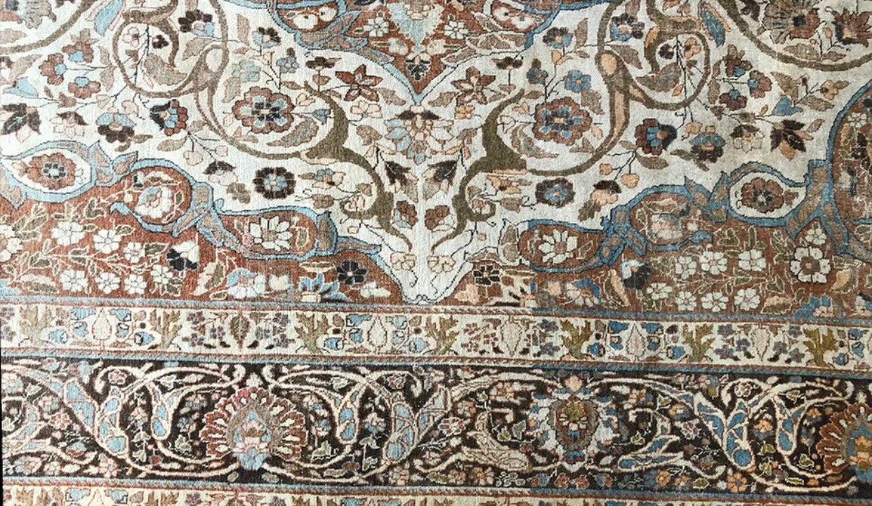 A Must See Antique Persian Tabriz “ Haji Jalili Inspired”