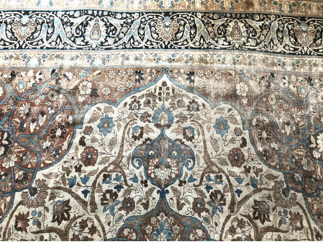 A Must See Antique Persian Tabriz “ Haji Jalili Inspired”