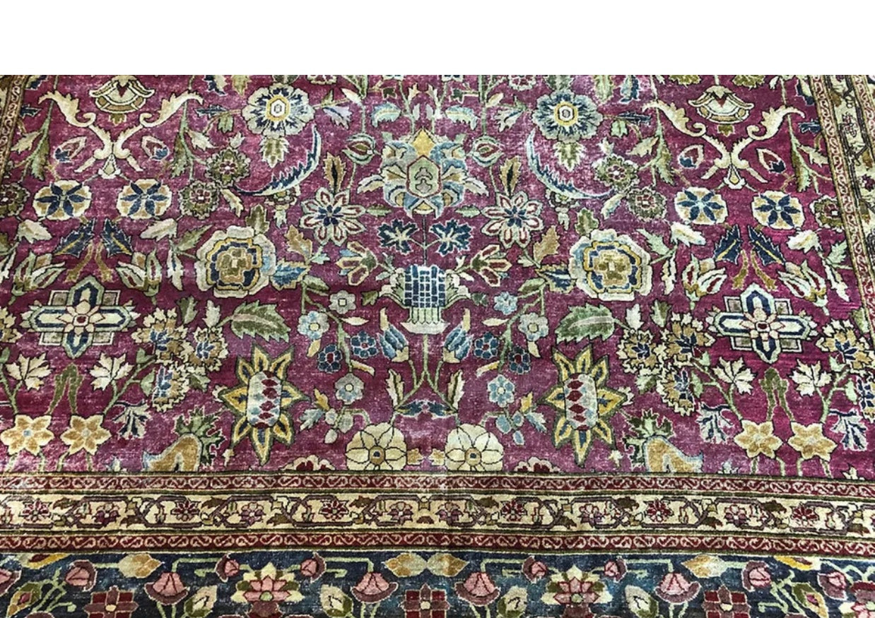 Antique Worn Out Look Indian Amritsar Rug