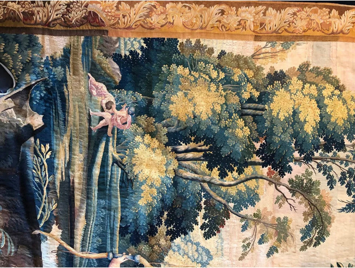 A 18th Century Wall Hanging French Tapestry