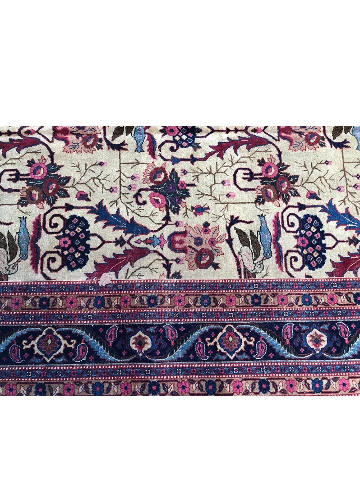 A 2nd To None Antique Gallery Size 6’x12’ Persian Khoy Ryg