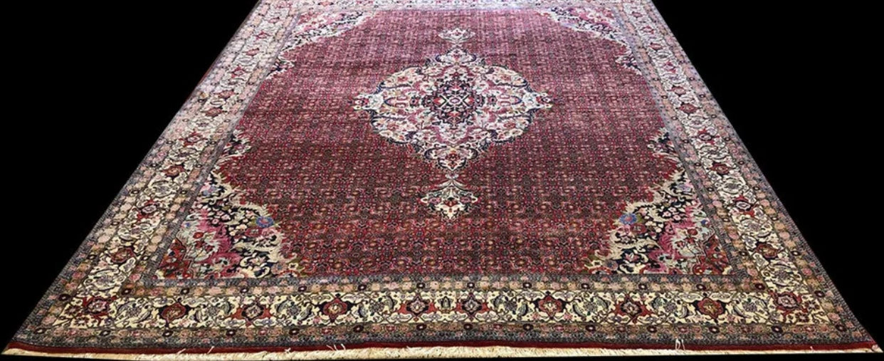 A Brilliant Vintage Persian Bidjar Rug