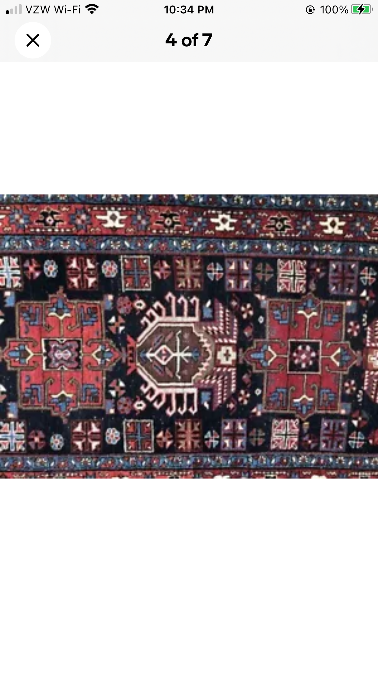 Antique Decorative Persian Heriz Hallway Runner Rug