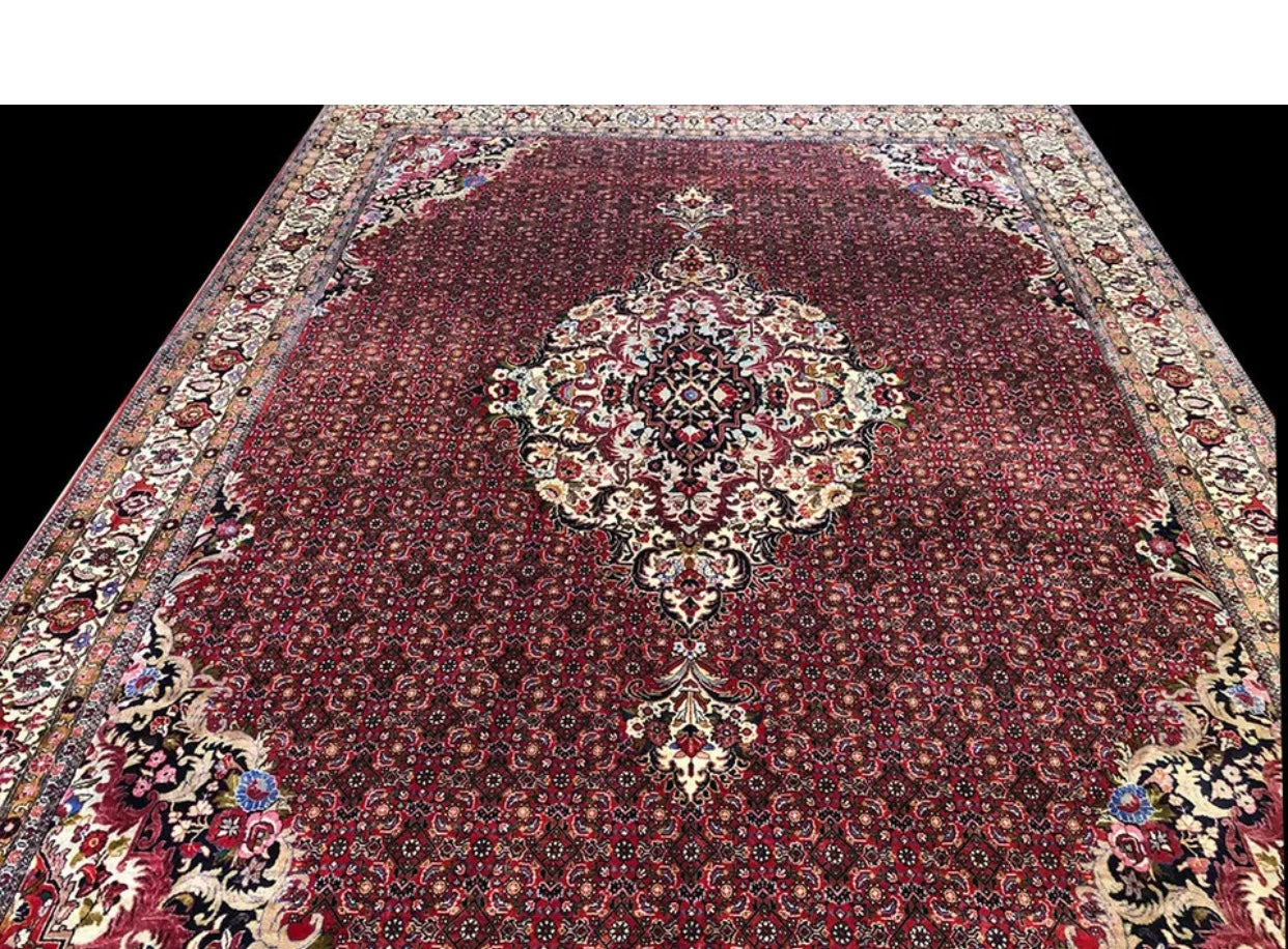 A Brilliant Vintage Persian Bidjar Rug