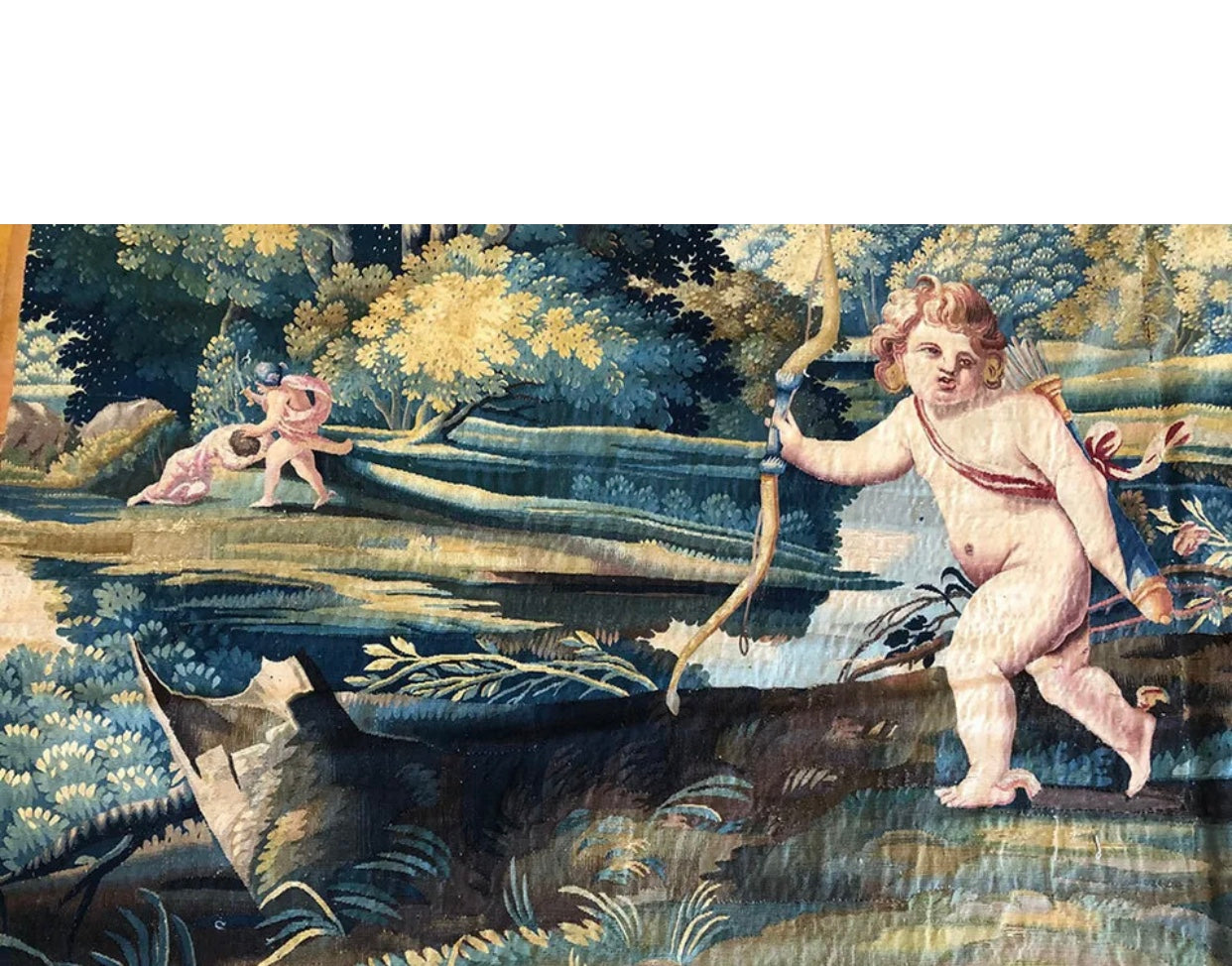 A 18th Century Wall Hanging French Tapestry