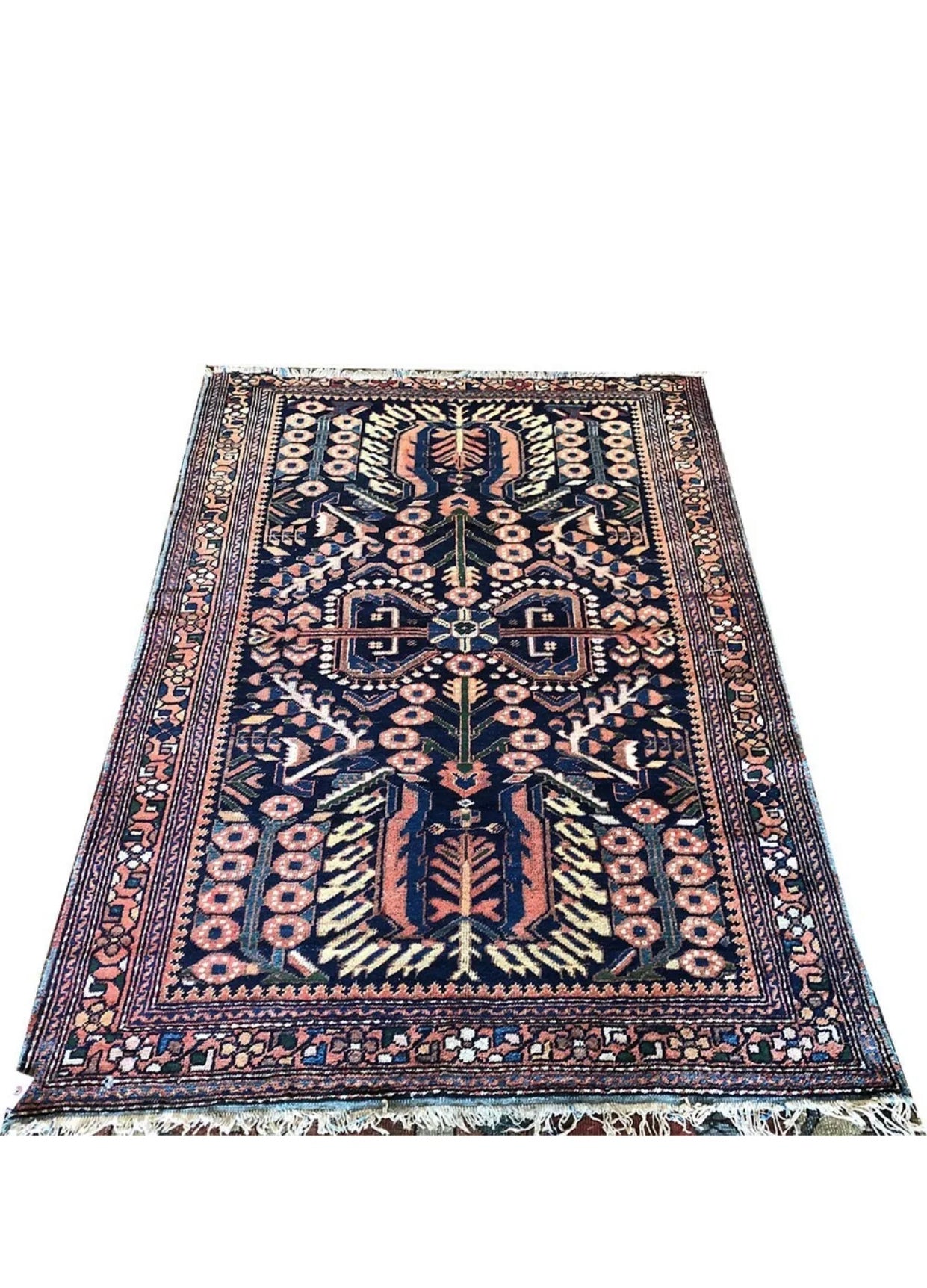 An Antique Decorative Persian Hamedan Rug