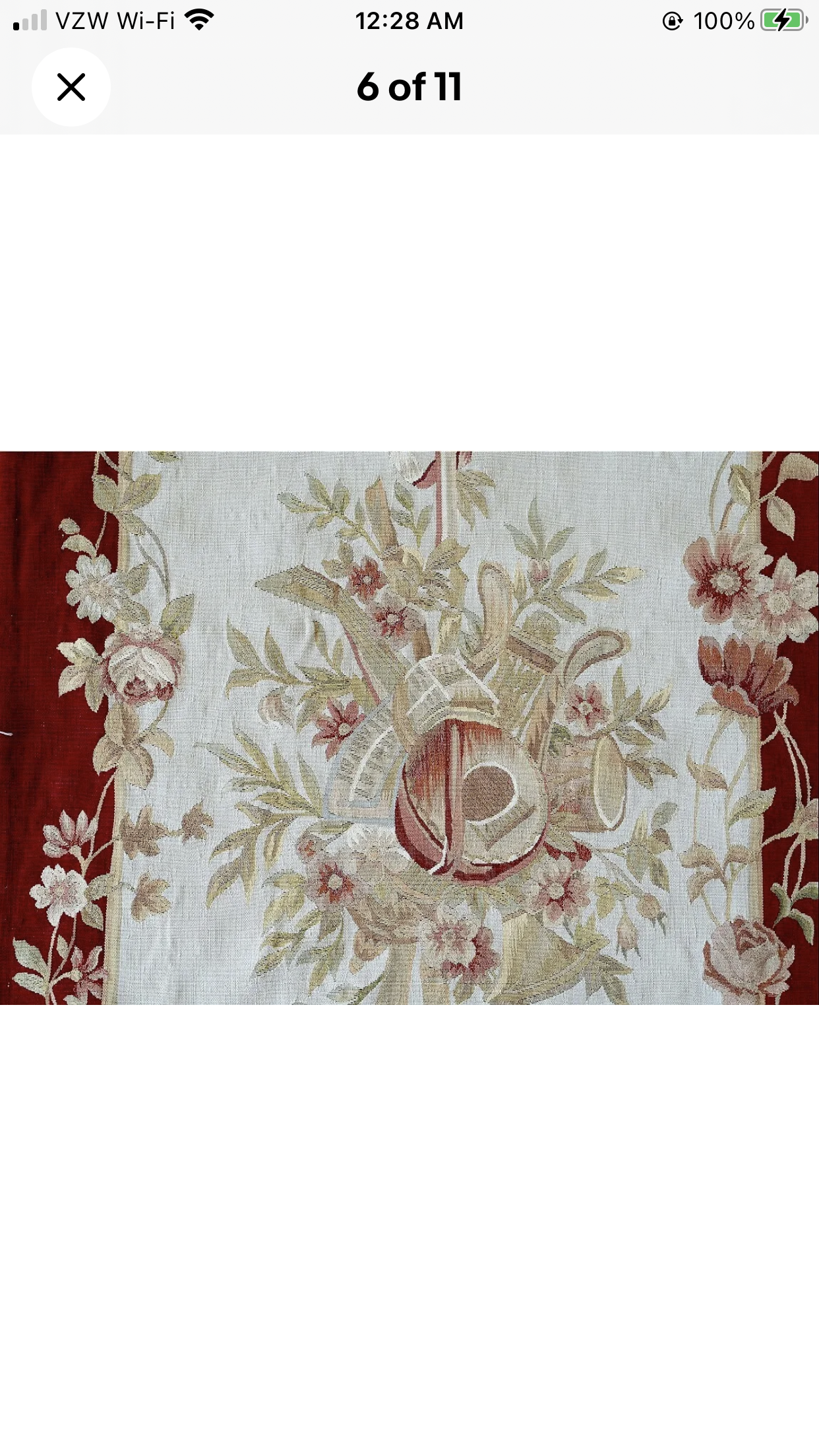 A Pair Of 100% Silk French Aubousson Panel