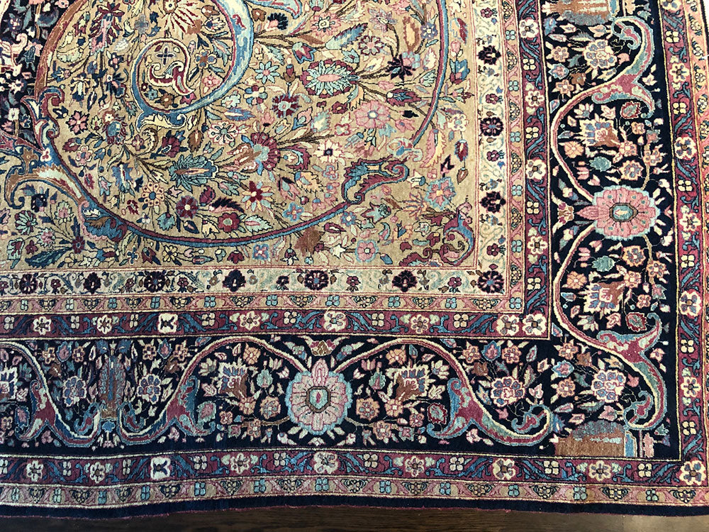A 2nd To None Decorative Rare Persian Semnan Rug