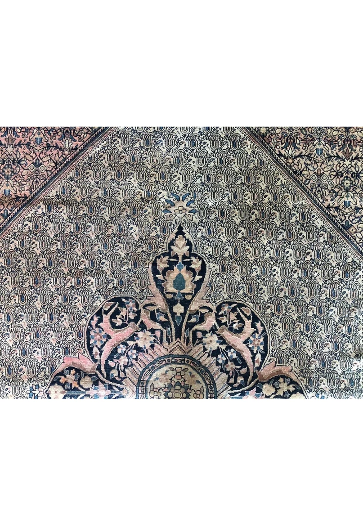A Gorgeous Antique Persian Ferahan Sarouk Rug “Paisley”