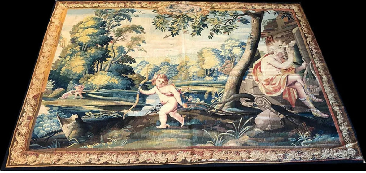 A 18th Century Wall Hanging French Tapestry