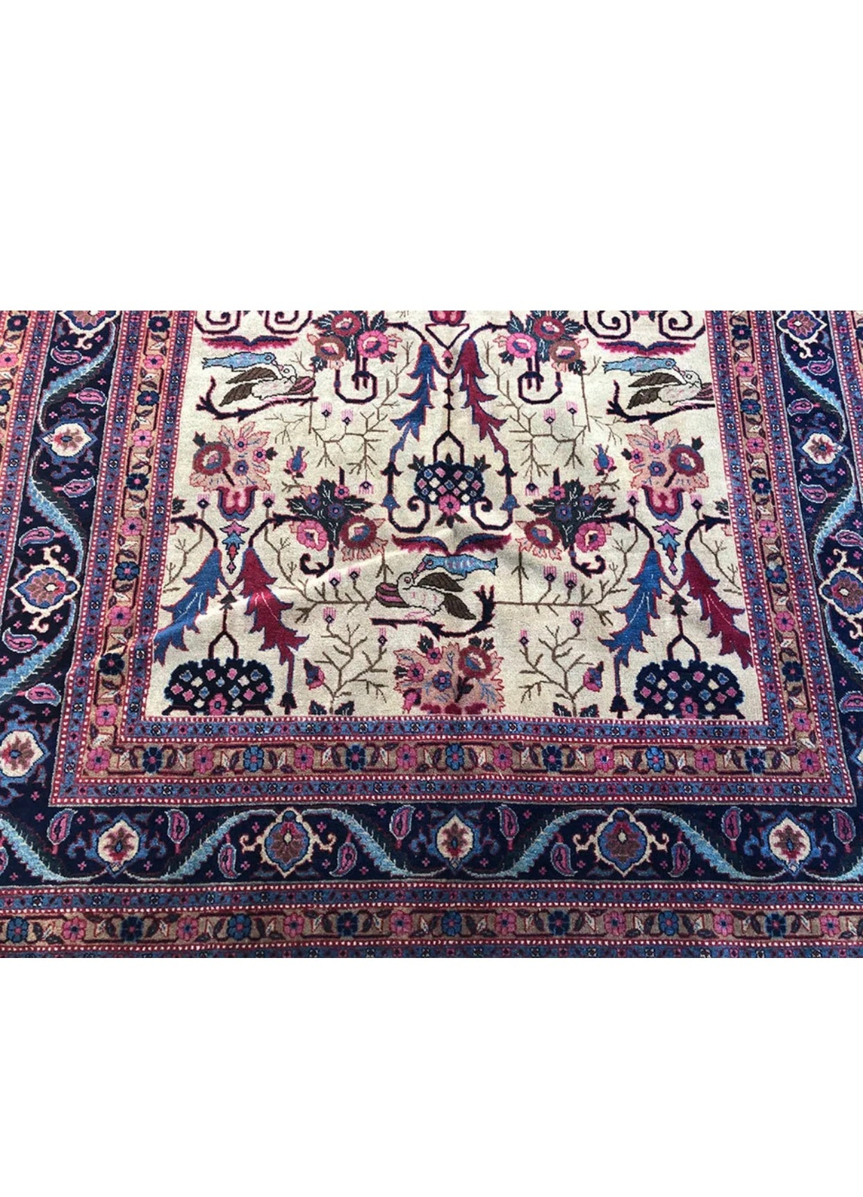 A 2nd To None Antique Gallery Size 6’x12’ Persian Khoy Ryg