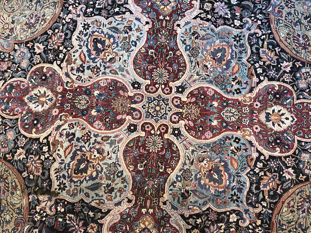 A 2nd To None Decorative Rare Persian Semnan Rug