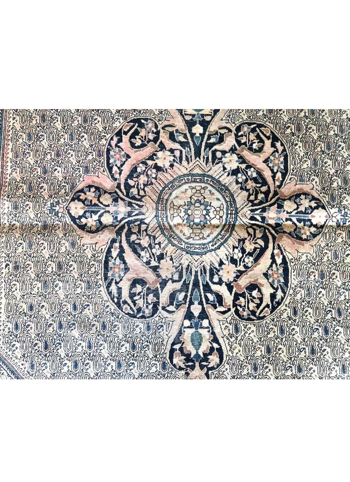 A Gorgeous Antique Persian Ferahan Sarouk Rug “Paisley”