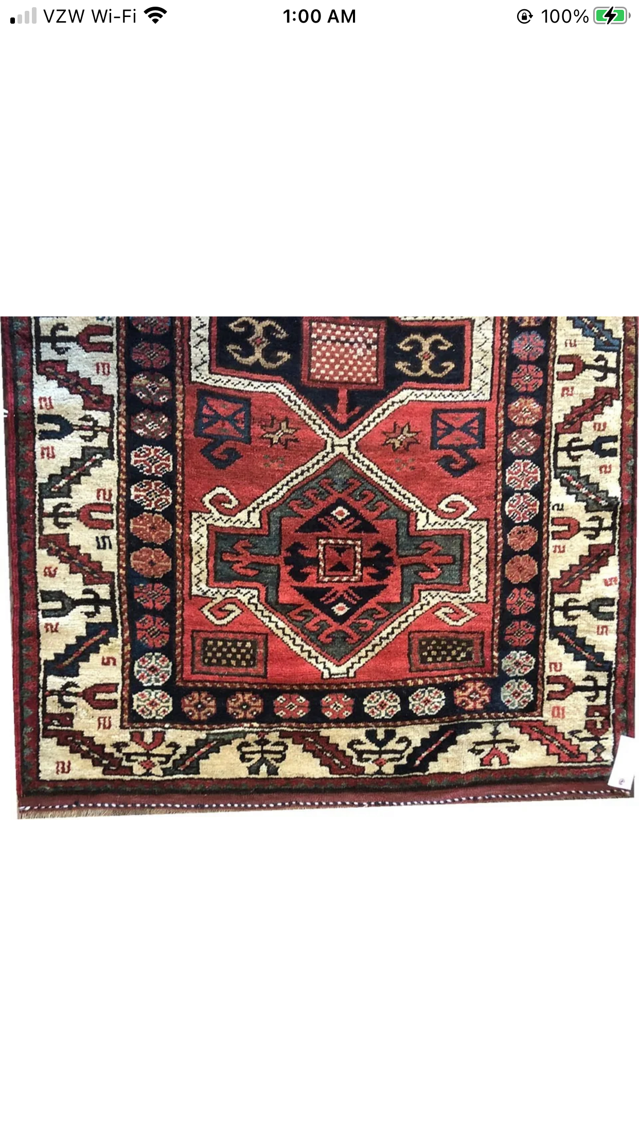 A Sensational Antique 16’ Long Persian Kurdish Runner Rug