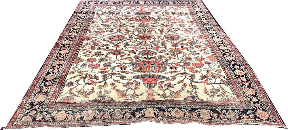Antique Genuine Persian Ferahan Sarouk Rug