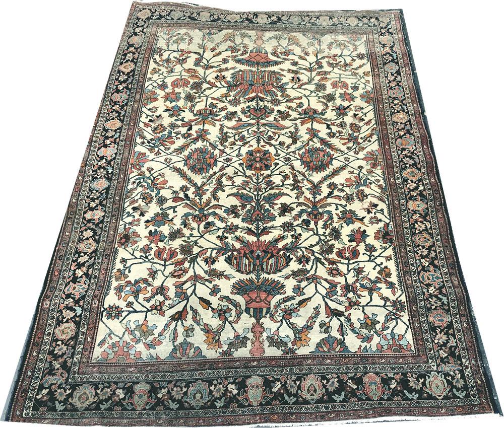 Antique Genuine Persian Ferahan Sarouk Rug