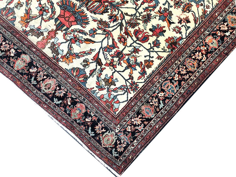Antique Genuine Persian Ferahan Sarouk Rug