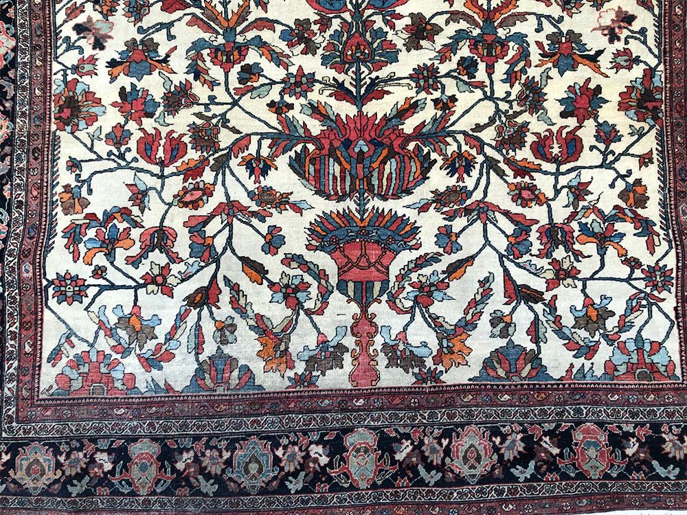Antique Genuine Persian Ferahan Sarouk Rug