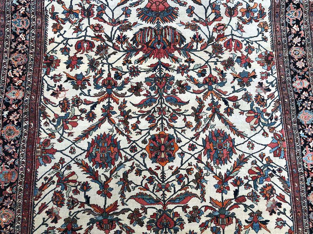 Antique Genuine Persian Ferahan Sarouk Rug