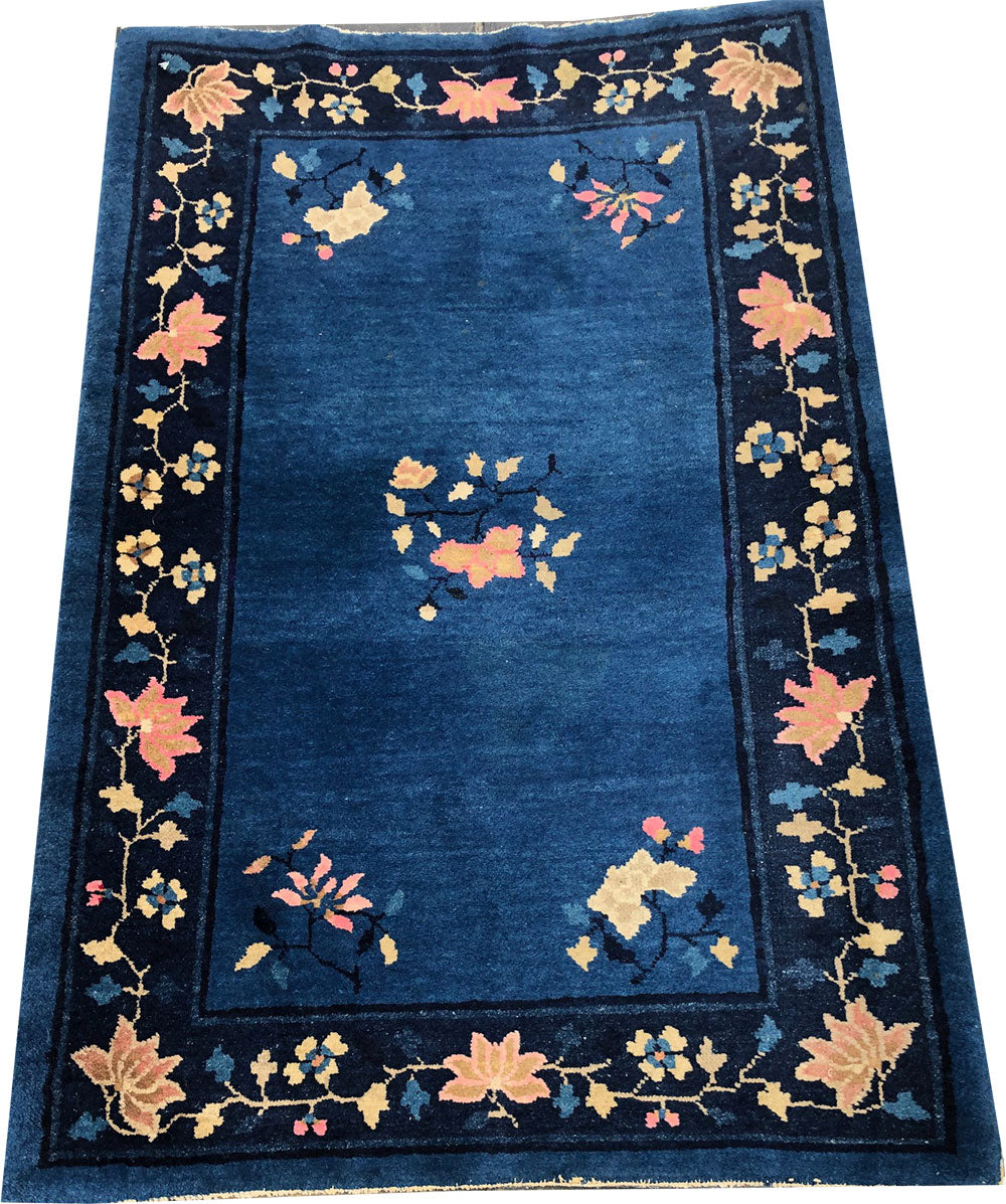 Antique Chinese Peking / Art Deco Rug