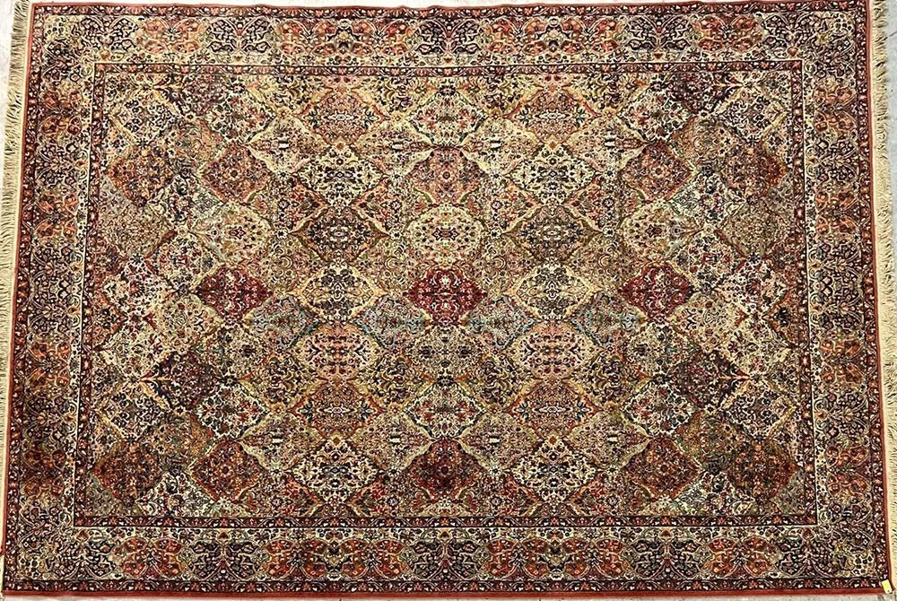 A Fabulous Palace Size 11'-6" x 16' Karastan Rug #717 Kirman Panel Design