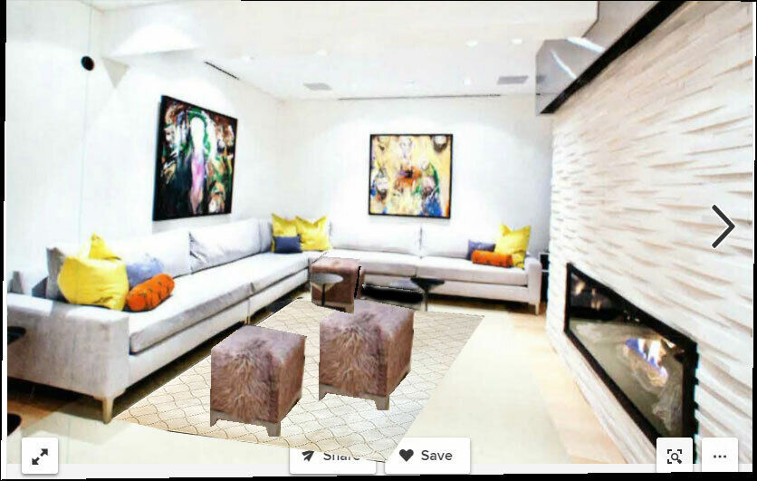 A Decorative Contemporary Moroccan Rug