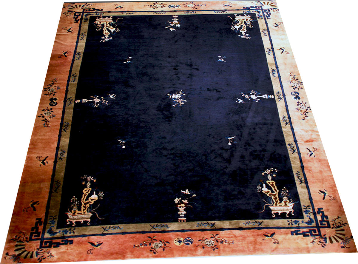 A Huge Mansion Size Antique Chinese Peking/Art Deco Rug
