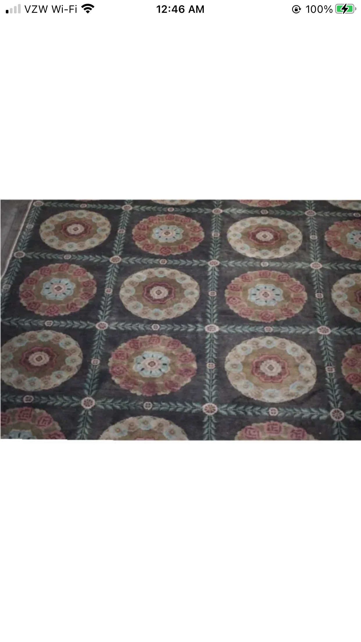 A Vintage Palace Size 12’x18’ Tibetan Rug