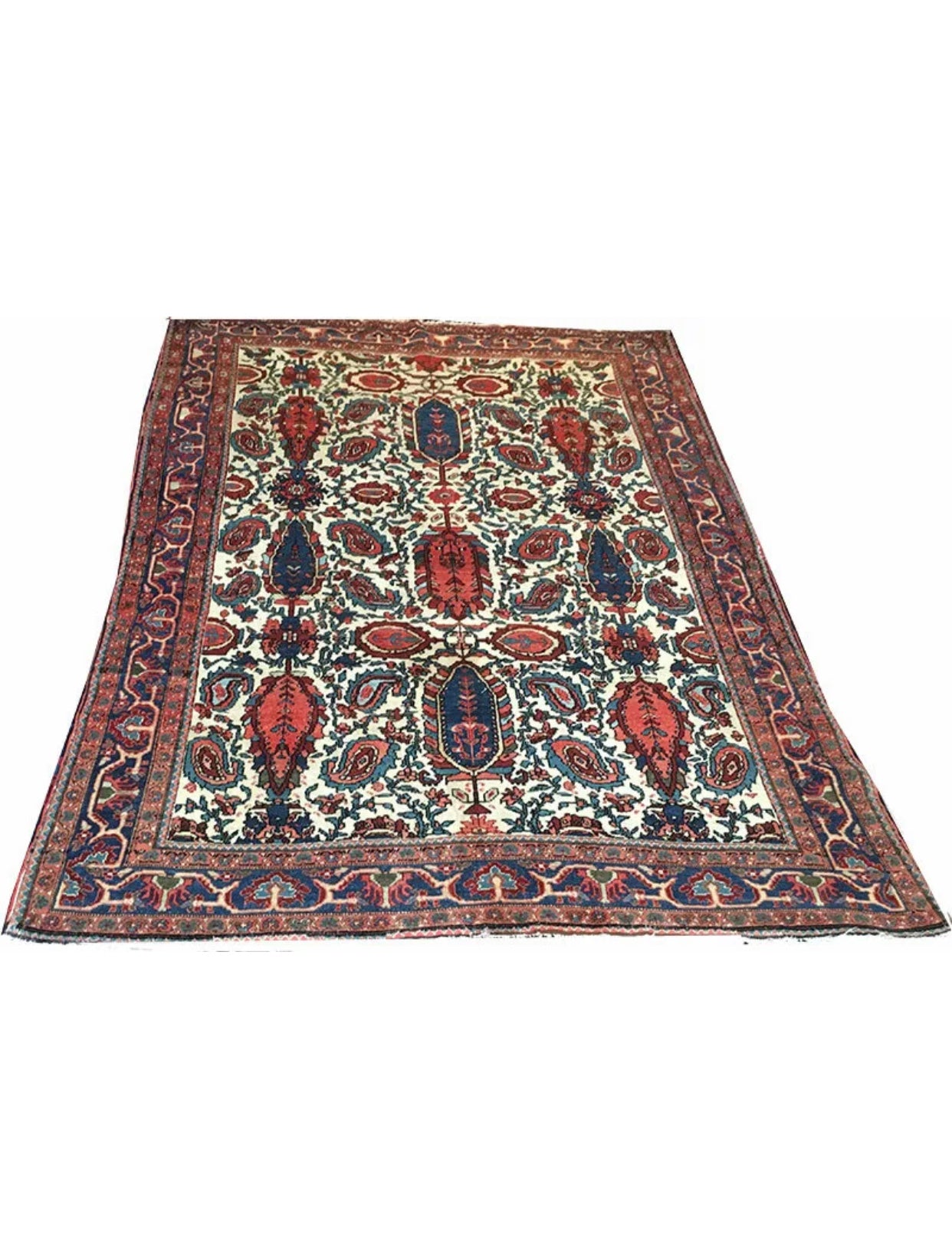 An Antique Persian Mishin/ Malayer Area Rug