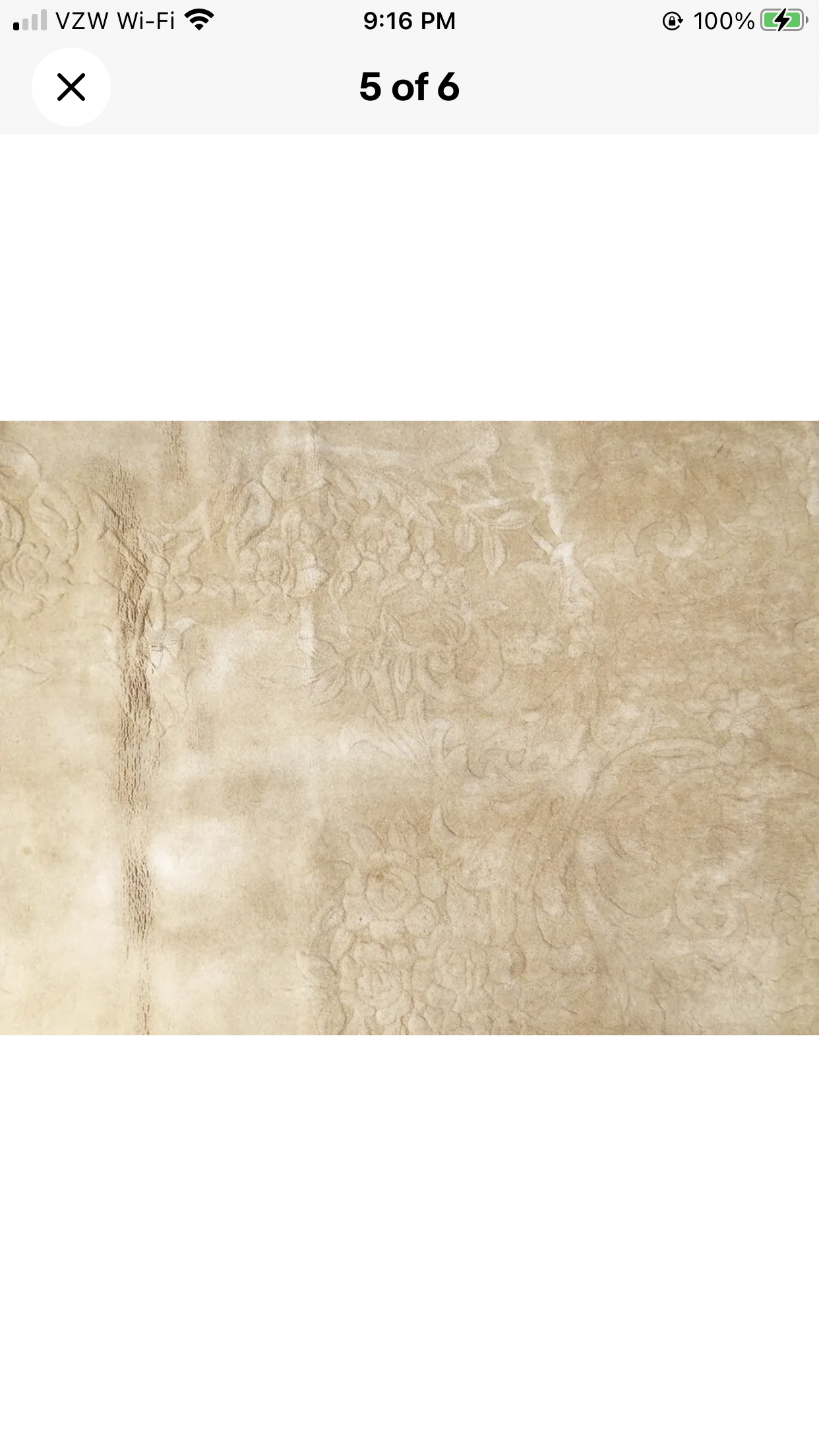 A Vintage Plain  Field Art Deco Chinese Rug