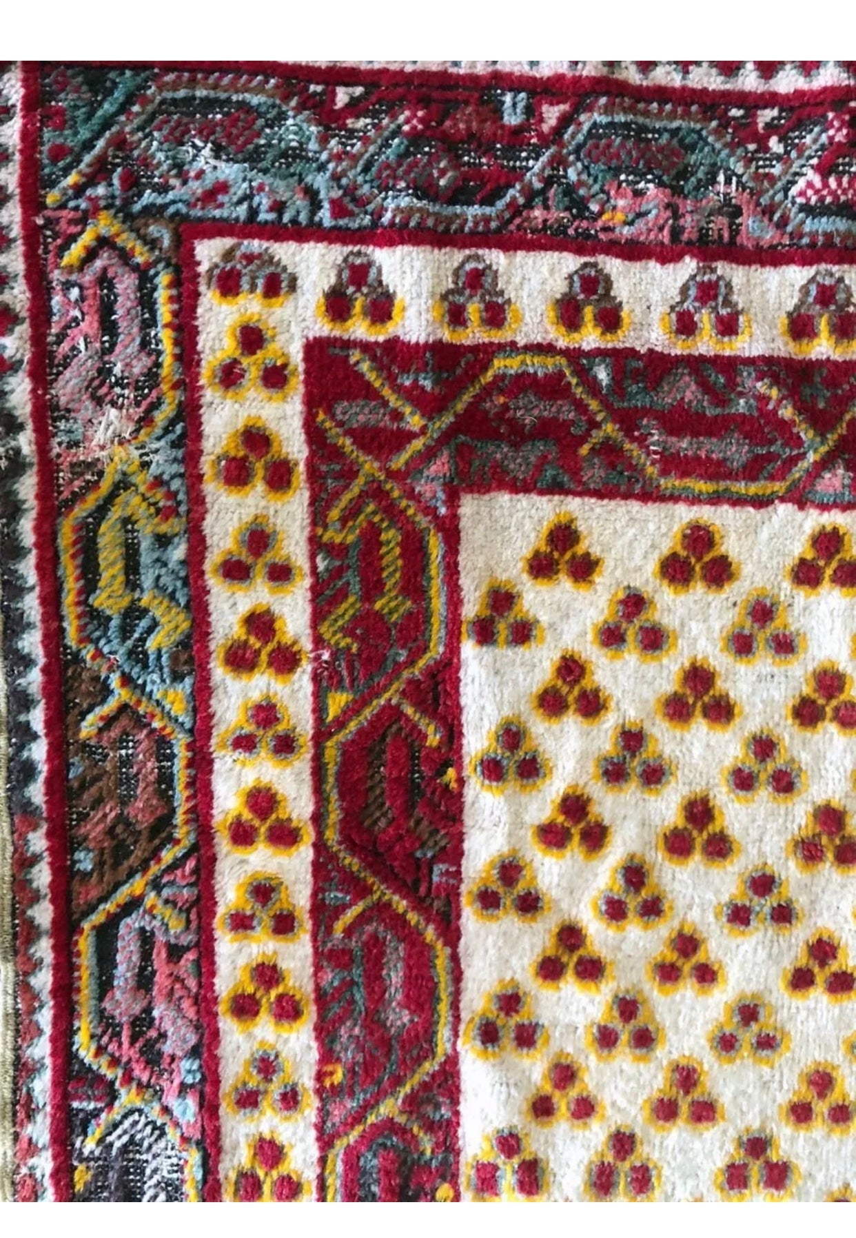 An Antique Unusual Turkish Prayer Rug