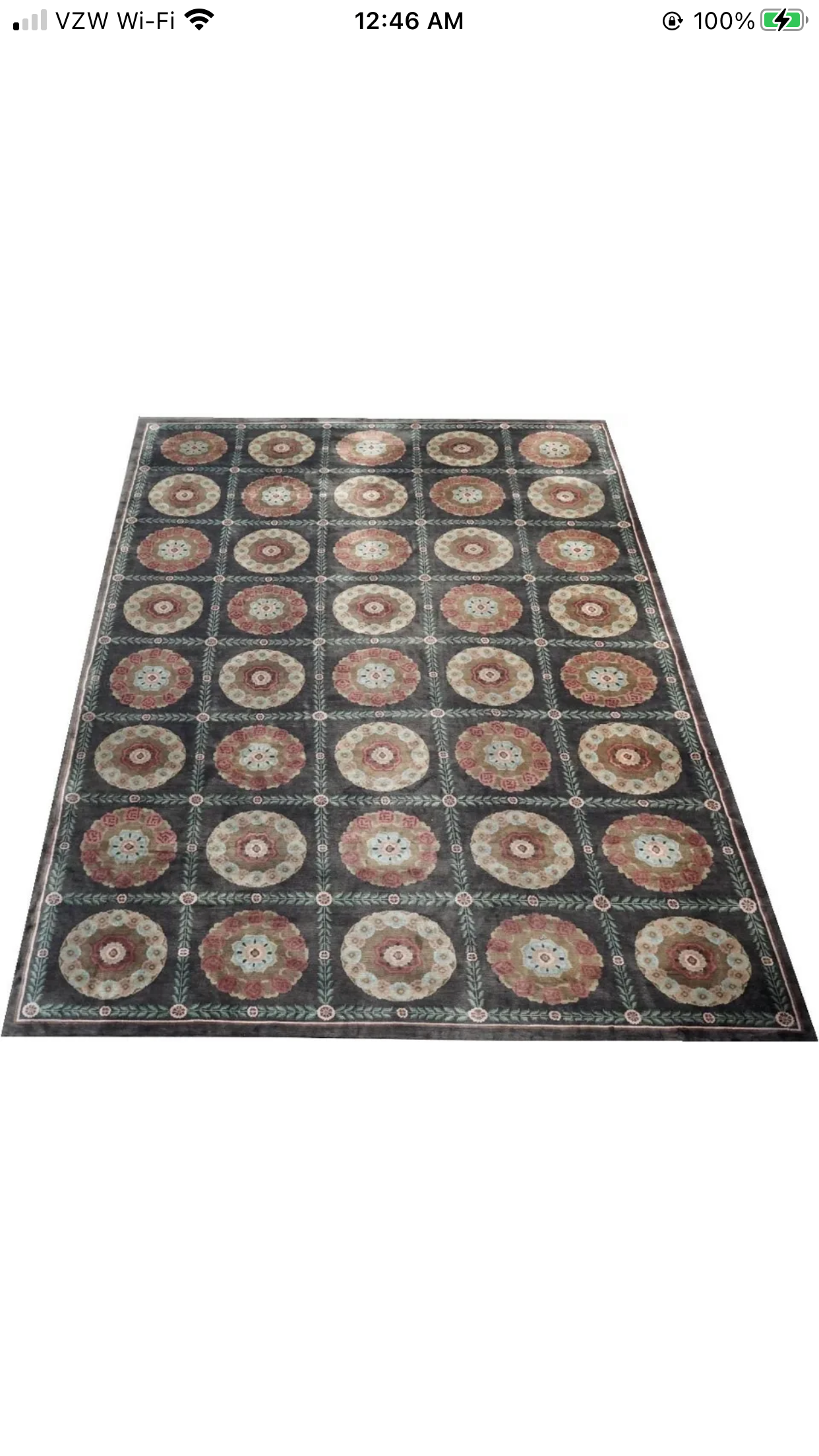 A Vintage Palace Size 12’x18’ Tibetan Rug