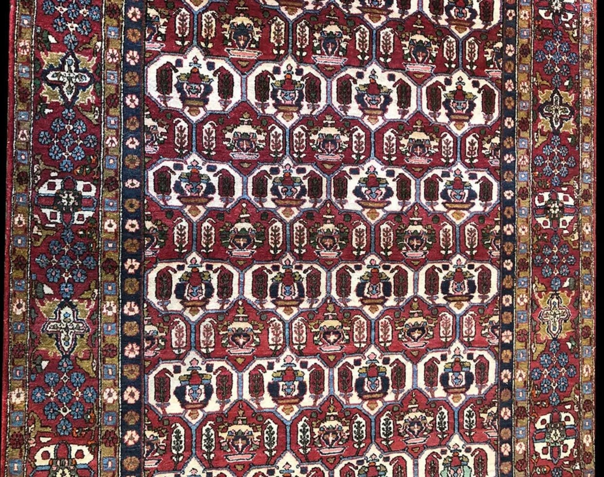 An Antique Unusual Persian Isfahan Rug