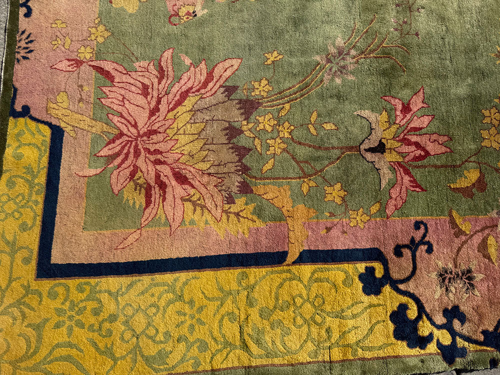 An Antique Must See Art Deco Chinese Rug