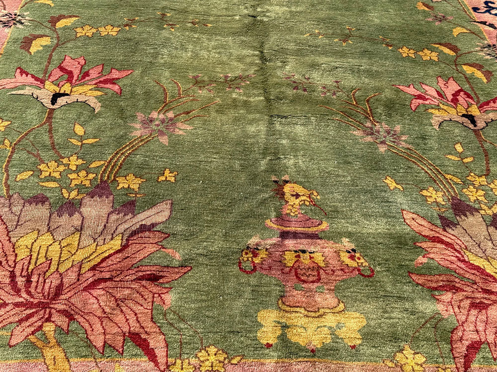 An Antique Must See Art Deco Chinese Rug