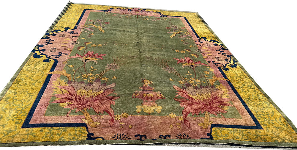 An Antique Must See Art Deco Chinese Rug