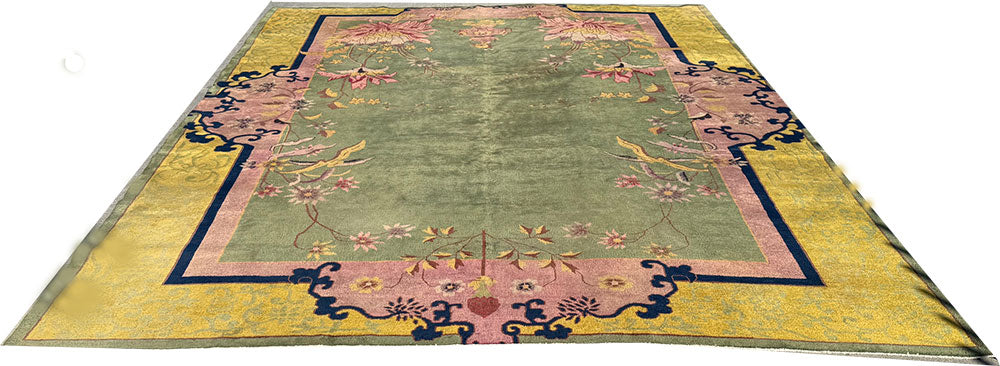 An Antique Must See Art Deco Chinese Rug
