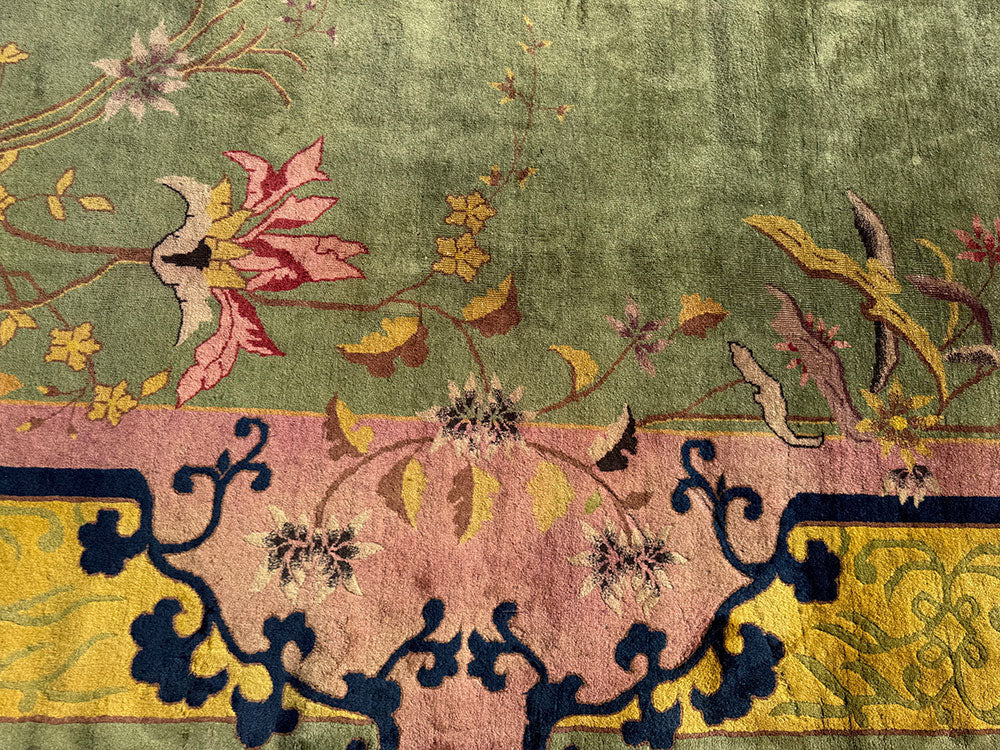 An Antique Must See Art Deco Chinese Rug